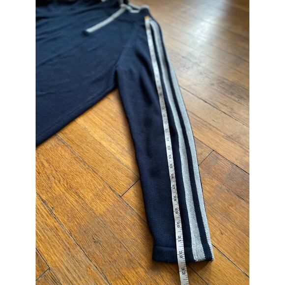 EDDIE BAUER Navy Blue/Gray 1/4 Zip Heavy Knit Sweater Mens sz L - Picture 9 of 9